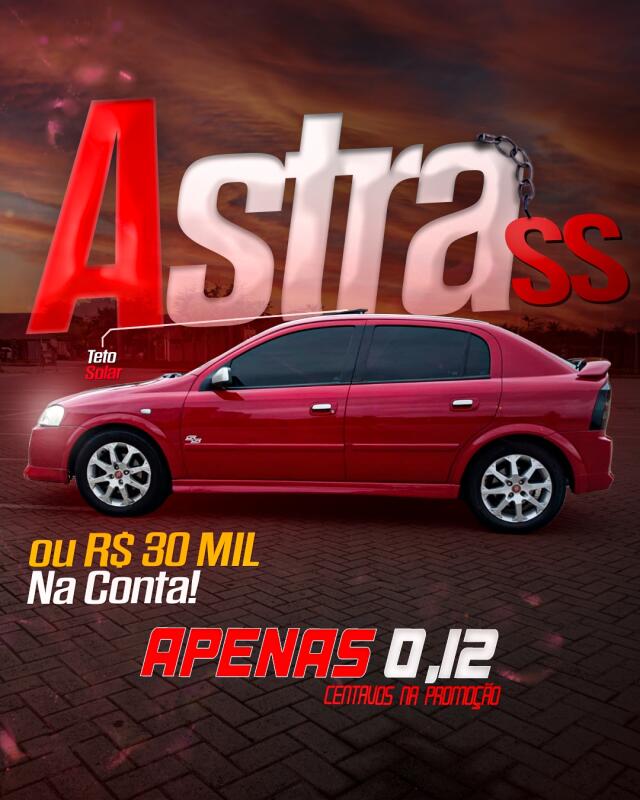 Astra vermelho